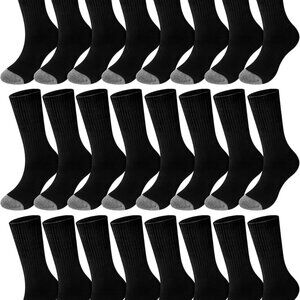 Famous Brand Crew Sock's 24 Pairs